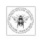 Custom Apiary Honey Bee Stamp