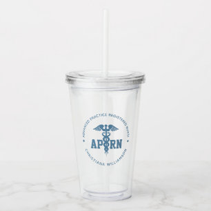 Custom APRN Advanced Practice Registered Nurse Acrylic Tumbler