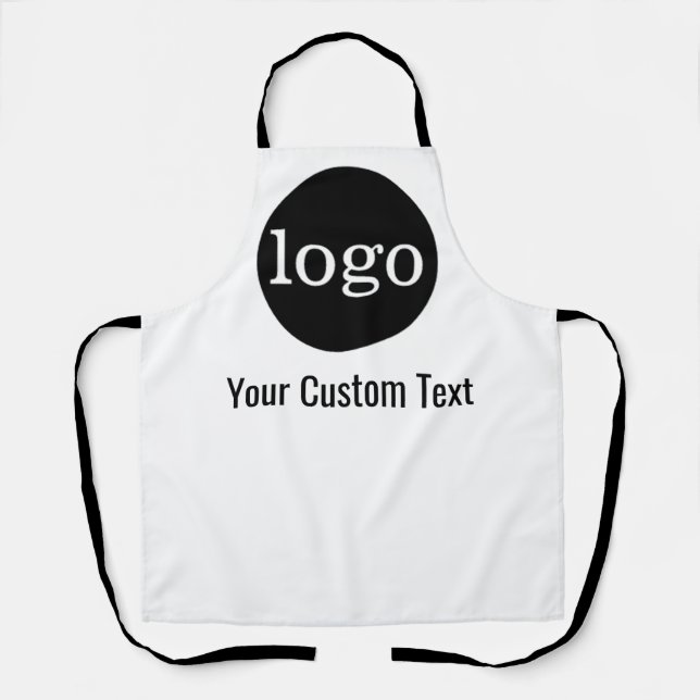 Custom Apron Business Logo Personalised (Front)