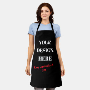 Custom Apron, Upload Your Design Personalised Gift Apron