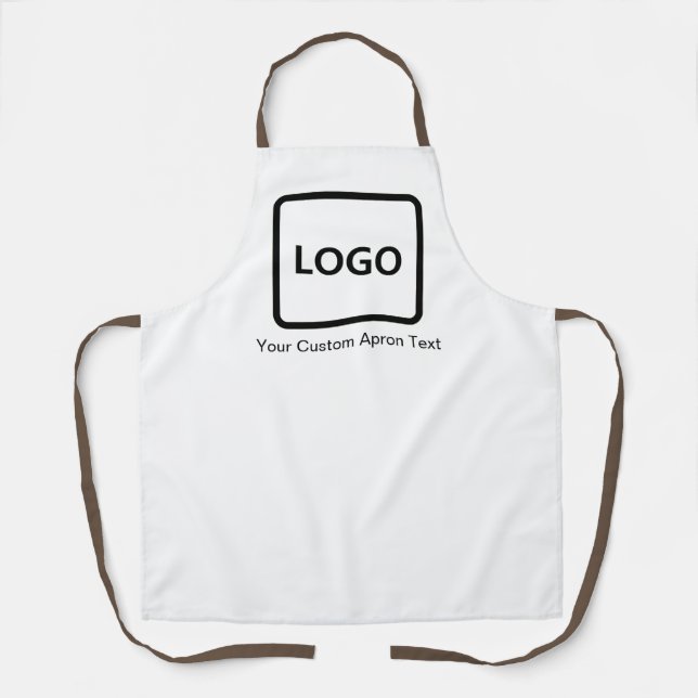 Custom Apron with Business Logo Personalised (Front)