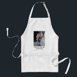 Custom Apron with Picture and Text<br><div class="desc">Make your own custom apron.  Put any text  and image you want on this product.  It makes a great gift!</div>