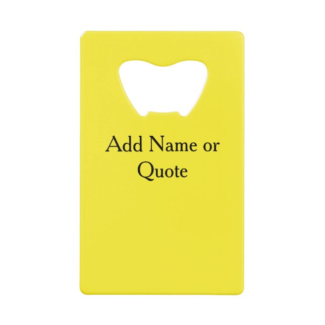 Custom Art Photo Name Monogram Quote Yellow (Front)