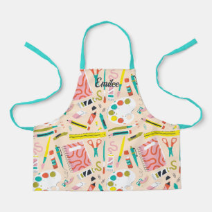 Custom Art Supply All-Over Print Art Apron