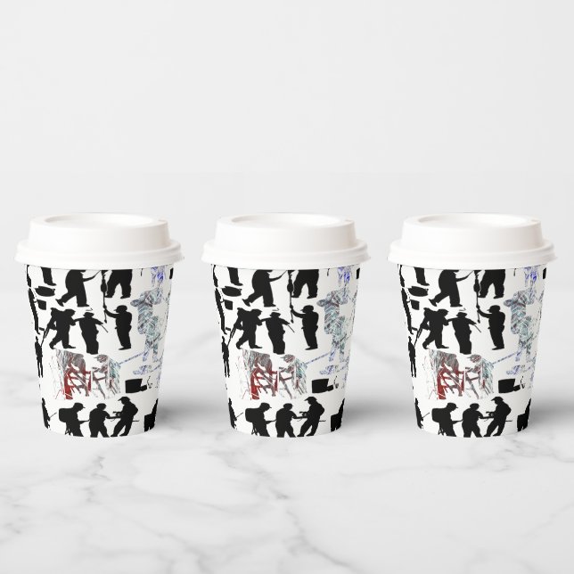 Custom Artistic Coffee Cups  (Multi)