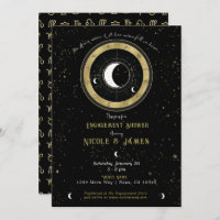 Custom Astrology Zodiac Moon Sign Engagement