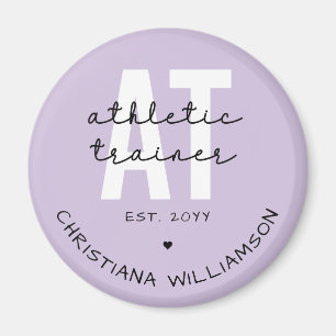 Custom Athletic Trainer AT athletic training Magnet