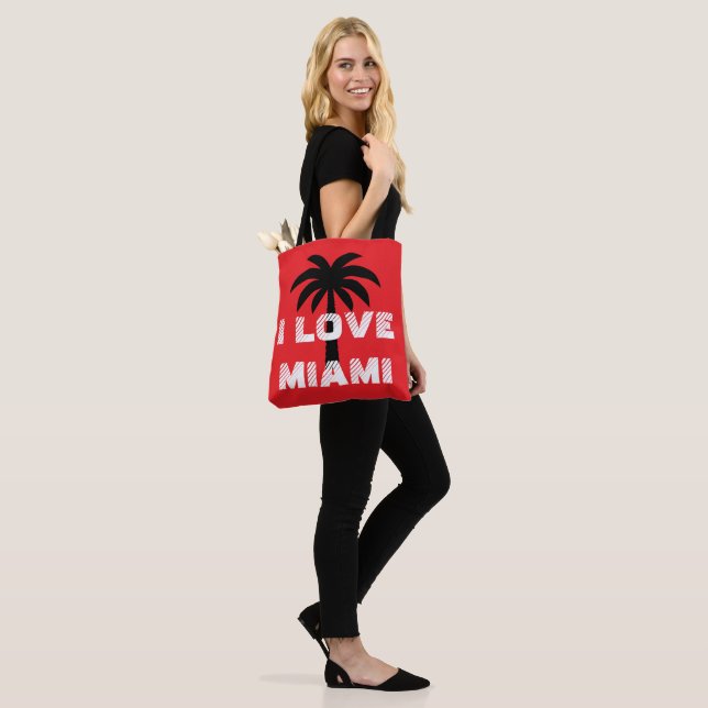 Custom attractive vibrant summer background Miami Tote Bag (On Model)