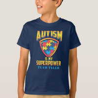 Custom Autism Is My Superpower Puzzle Team Name