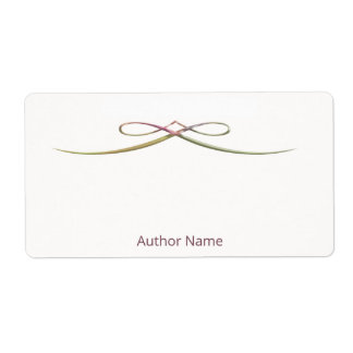 Custom Autographed by Author Bookplate