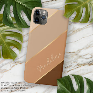 Custom Autumn Caramel Spiced Latte Fall Colours iPhone 11Pro Max Case