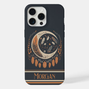 Custom Autumn Crescent Dreamcatcher iPhone 15 Pro Max Case
