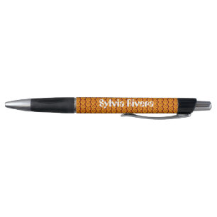 Custom "Autumn Daisy" patterned Pen
