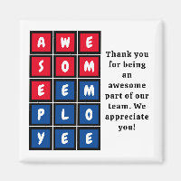 Custom AWESOME EMPLOYEE Appreciation
