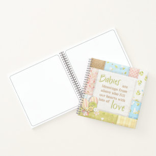 Custom Babies Are A Blessing Memory Notebook