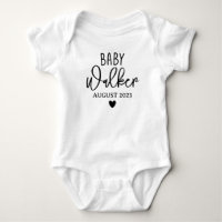 Custom Baby Announcement, Personalised Coming Soon