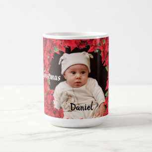 Custom Baby/ Child Photo Christmas Coffee Mug