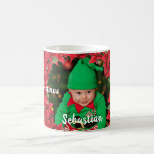Custom Baby/ Child Photo Christmas Coffee Mug