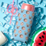 Custom Baby Face, Custom Family 3 Photos Seltzer Can Cooler<br><div class="desc">Custom Baby Face,  Custom Family 3 Photos</div>