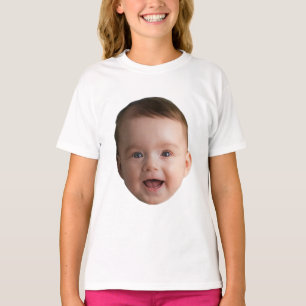 Custom Baby Face, Funny custom photo T-Shirt