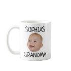 Custom Baby Face Mug, Baby Photo Coffee Mug
