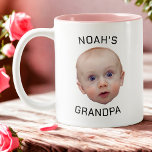 Custom Baby Face mug | Custom Baby Photo Mug<br><div class="desc">Custom Baby Face Coffee Mug, Replace the face of this baby with your favourite photo (make sure to crop as much to the face as possible and use an app to remove the background) and personalise this funny mug with your kid, husband, or boyfriend on it! Also a fun and...</div>