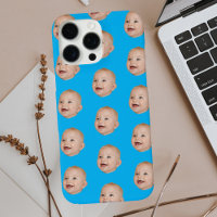Custom Baby Face Pattern Personalised Baby Photo