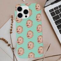 Custom Baby Face Pattern Personalised Baby Photo