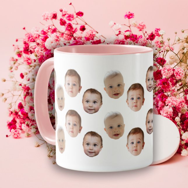 Custom Baby Face personalised photo  Mug (Creator Uploaded)