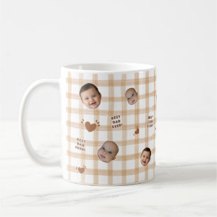 Custom Baby Face Photo Coffee Mug for Father's Day