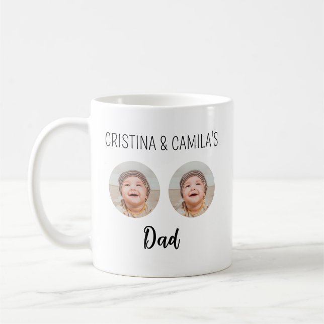 Custom Baby Face Photo Coffee Mug, Mother's Day Ba Coffee Mug (Left)