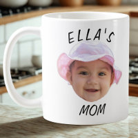 Custom Baby Face Photo Mum Gift