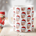Custom Baby Face Photo Santa Hat Christmas Coffee Mug<br><div class="desc">Custom Baby Face Photo Santa Hat Christmas Coffee Mug</div>