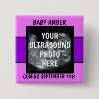 Custom Baby Girl Ultrasound Photo