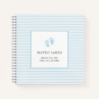 Custom Baby Milestone Record Book Baby Journal