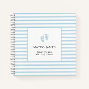 Custom Baby Milestone Record Book Baby Journal