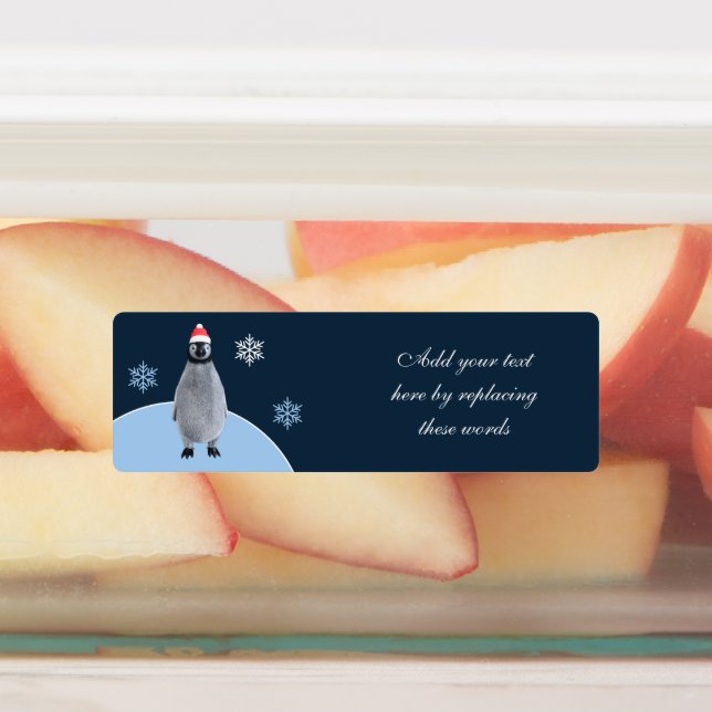 Custom Baby Penguin Christmas (Affixed)