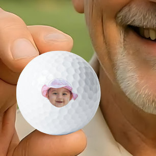 Custom Baby Photo, Baby Photo Face Golf Balls