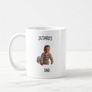 Custom Baby Photo for Dad – Personalised Gift Coffee Mug