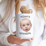 Custom Baby Photo Mug | Custom Baby Face mug<br><div class="desc">Custom Baby Face Coffee Mug, Replace the face of this baby with your favourite photo (make sure to crop as much to the face as possible and use an app to remove the background) and personalise this funny mug with your kid, husband, or boyfriend on it! Also a fun and...</div>