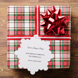 Custom Baby Reveal Card