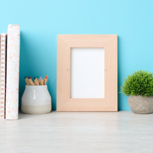 Custom Baby Reveal Card Etched Frames