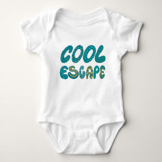 Custom baby´s first travel abroad tropical design baby bodysuit