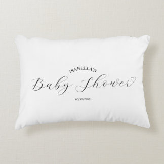 Custom Baby Shower Keepsake Decorative Cushion