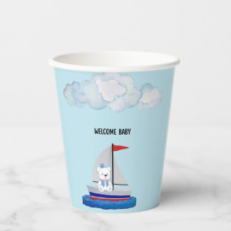 Custom Baby Shower Paper Cups
