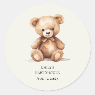 Custom Baby Shower Party Favour Labels