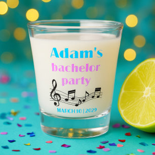 Custom Bachelor Party Shot Glass