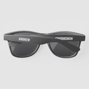 Custom Bachelor Party Team Groom Groomsman Wedding Sunglasses