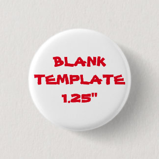Custom Bachelorette Blank Template 1.25" Button