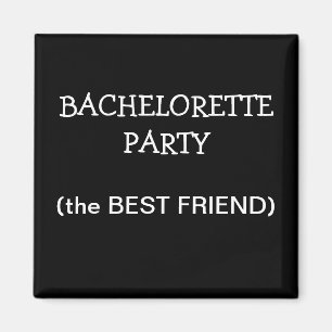 Custom Bachelorette Party ID Button Magnet